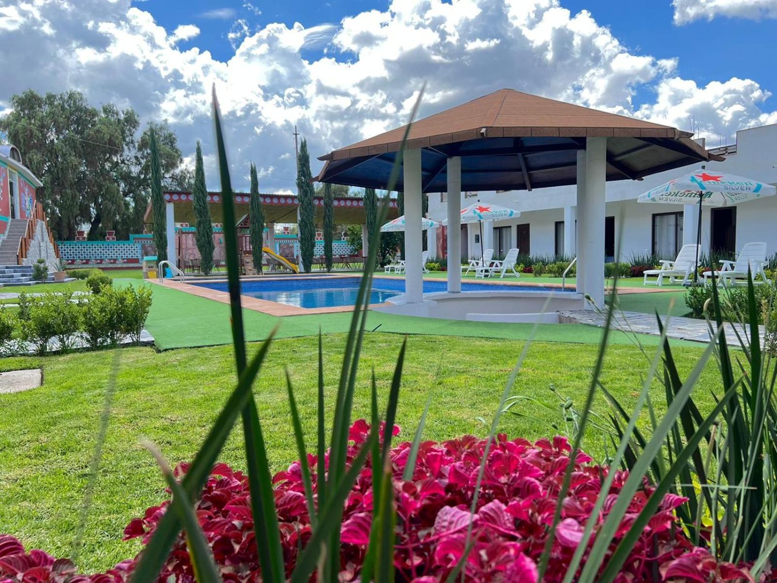 San Martín de las Pirámides Hotel El Jaguar מראה חיצוני תמונה