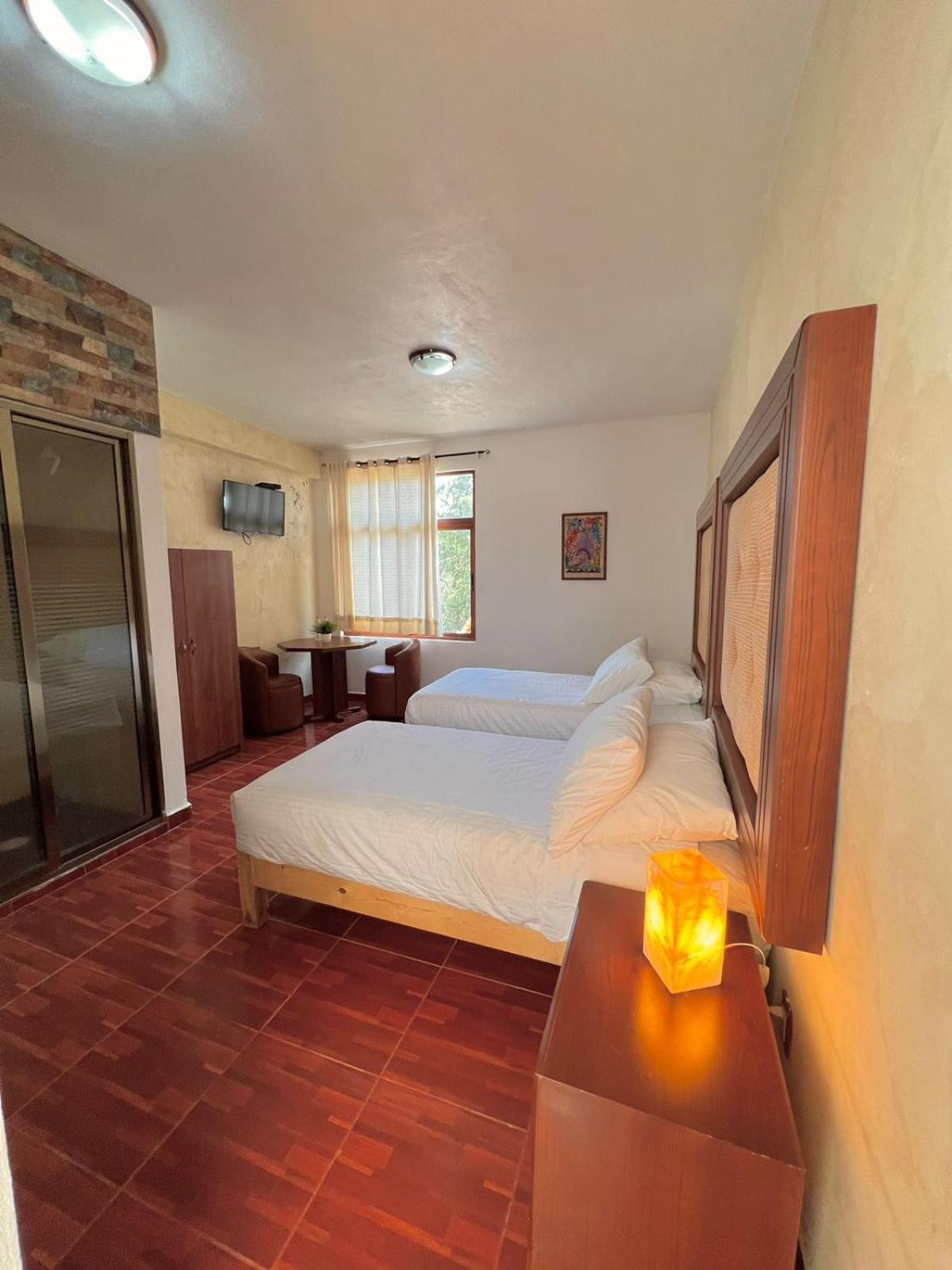 San Martín de las Pirámides Hotel El Jaguar חדר תמונה