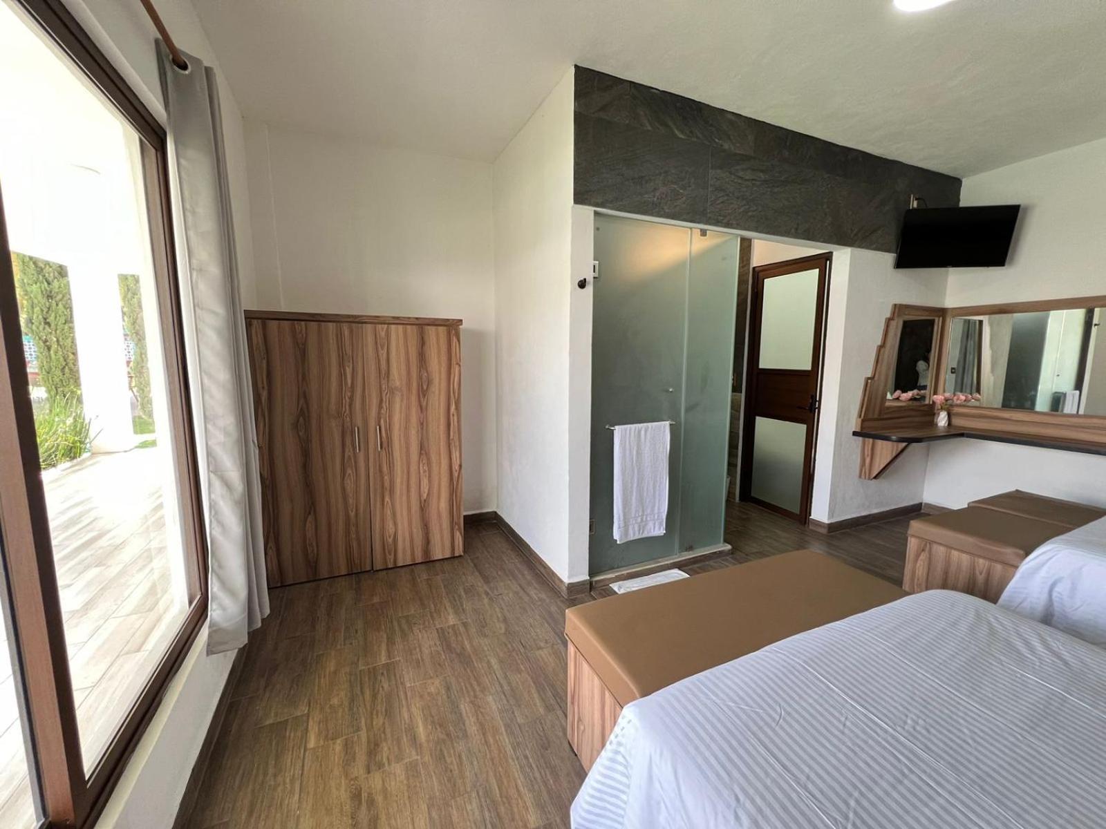 San Martín de las Pirámides Hotel El Jaguar מראה חיצוני תמונה