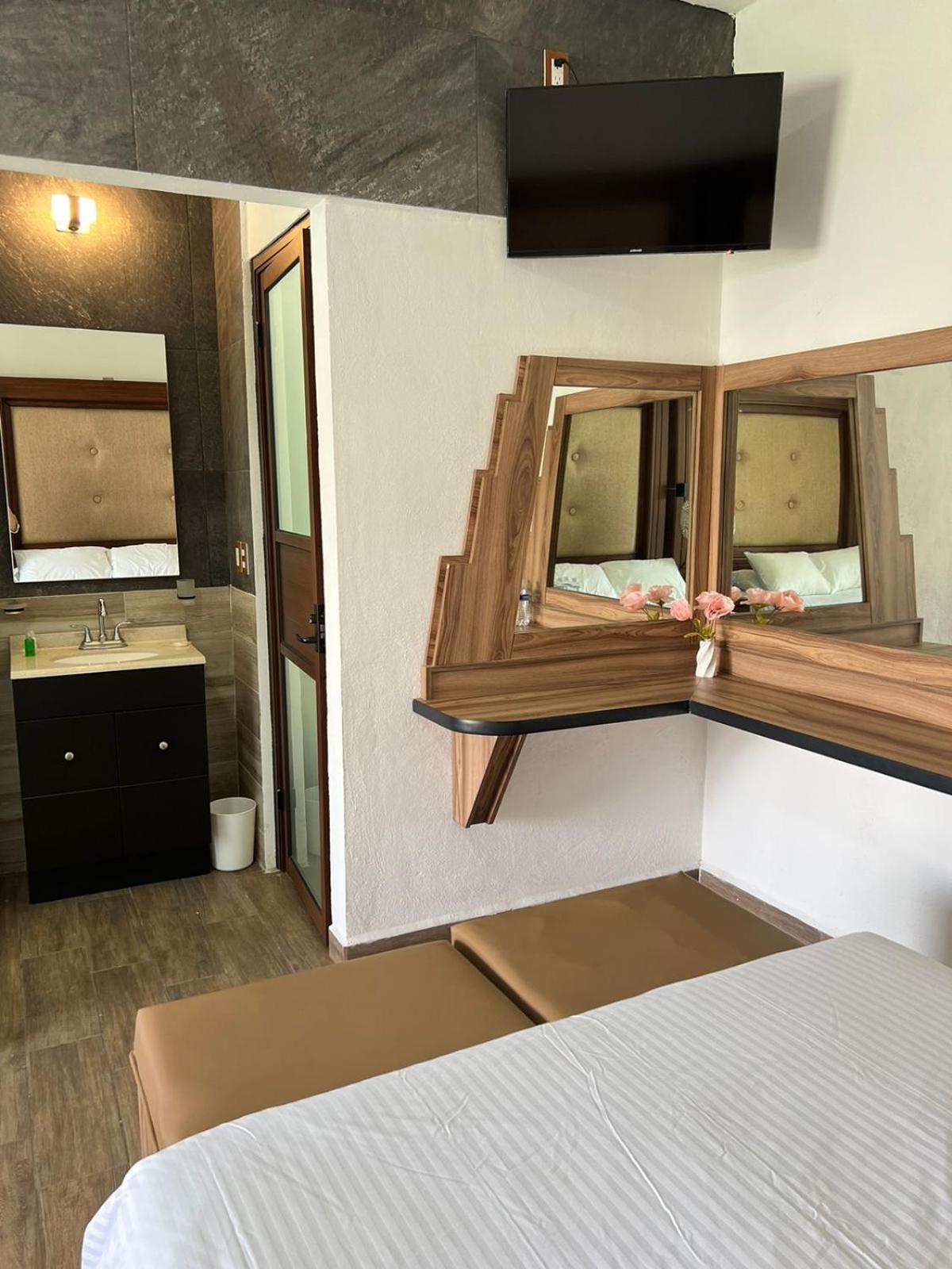 San Martín de las Pirámides Hotel El Jaguar חדר תמונה