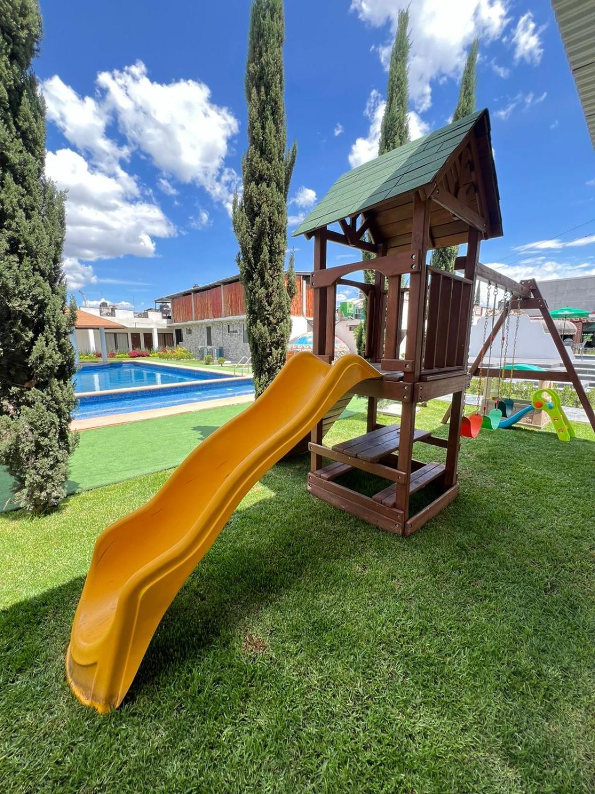 San Martín de las Pirámides Hotel El Jaguar מראה חיצוני תמונה