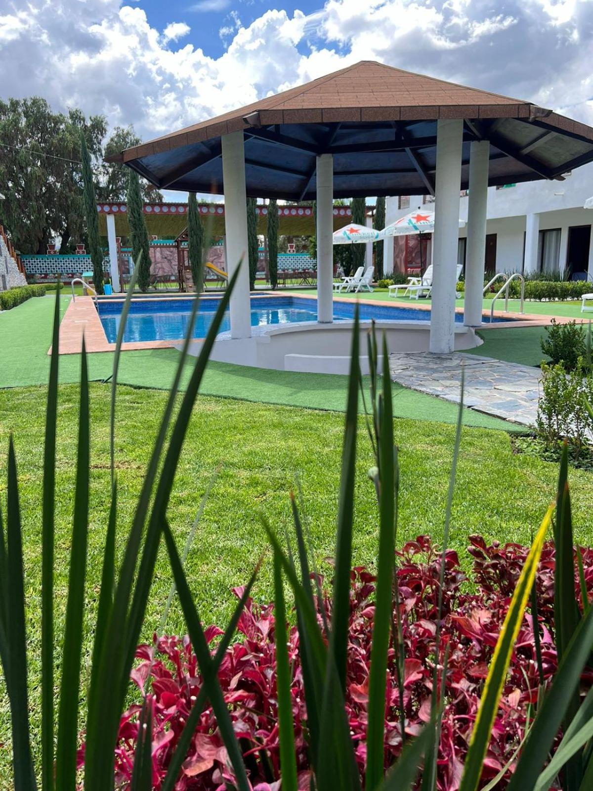 San Martín de las Pirámides Hotel El Jaguar מראה חיצוני תמונה