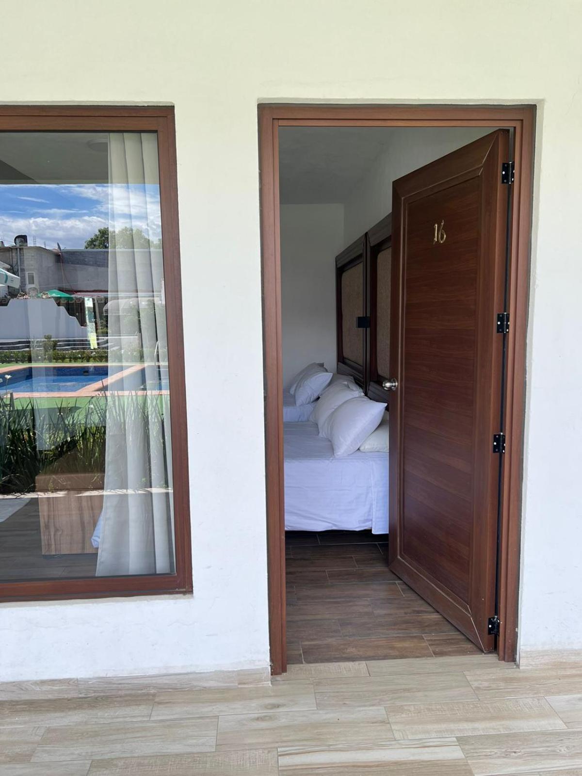 San Martín de las Pirámides Hotel El Jaguar מראה חיצוני תמונה