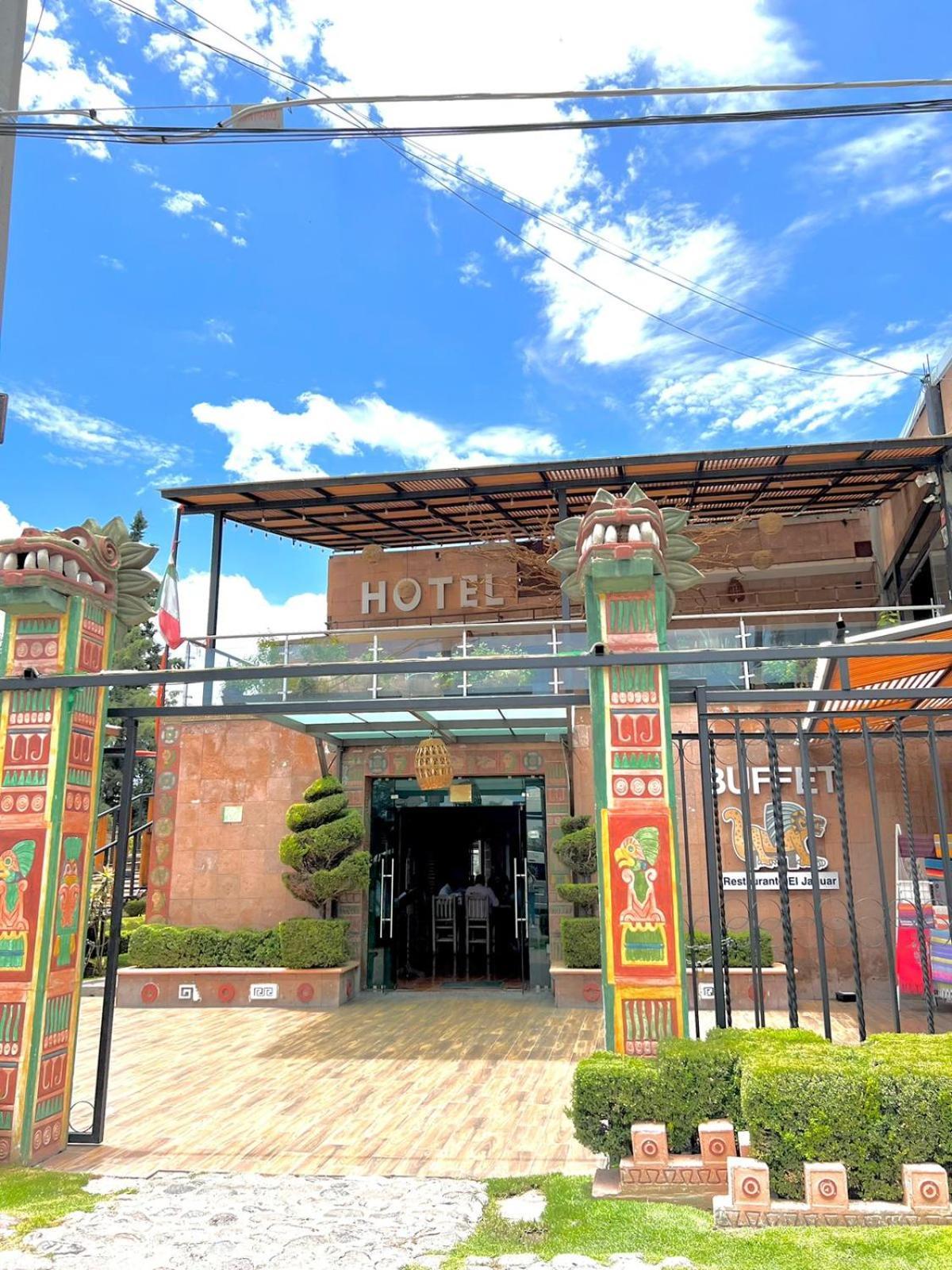 San Martín de las Pirámides Hotel El Jaguar מראה חיצוני תמונה