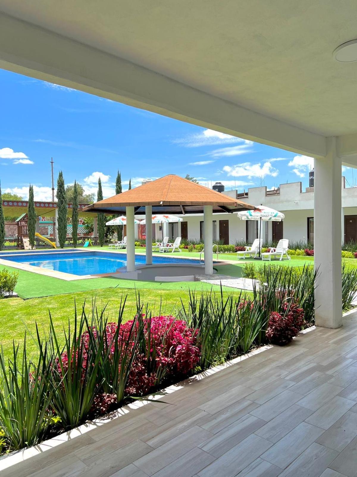 San Martín de las Pirámides Hotel El Jaguar מראה חיצוני תמונה