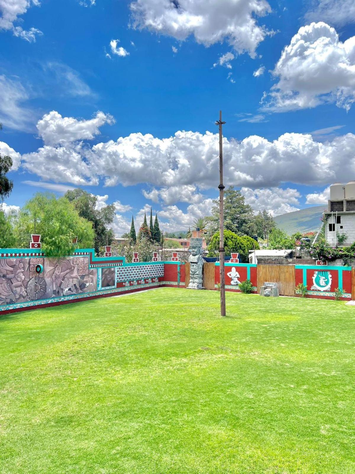 San Martín de las Pirámides Hotel El Jaguar מראה חיצוני תמונה