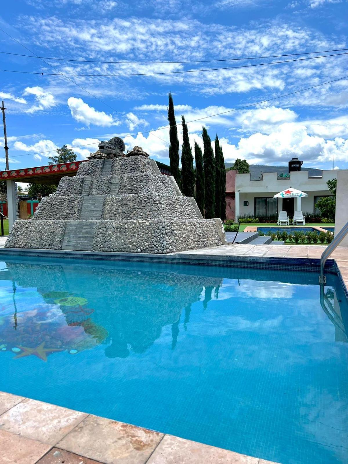 San Martín de las Pirámides Hotel El Jaguar מראה חיצוני תמונה