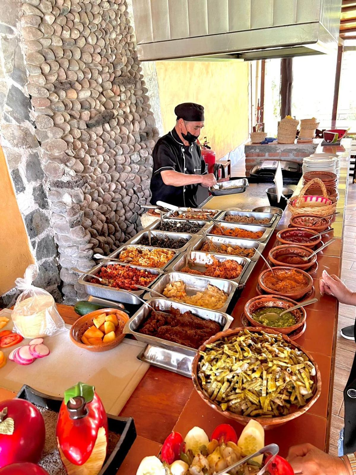 San Martín de las Pirámides Hotel El Jaguar מראה חיצוני תמונה