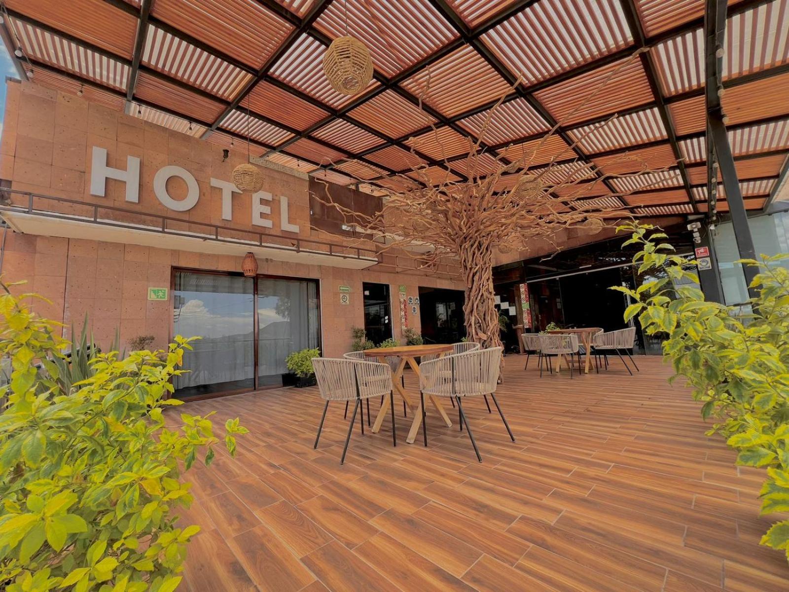 San Martín de las Pirámides Hotel El Jaguar מראה חיצוני תמונה