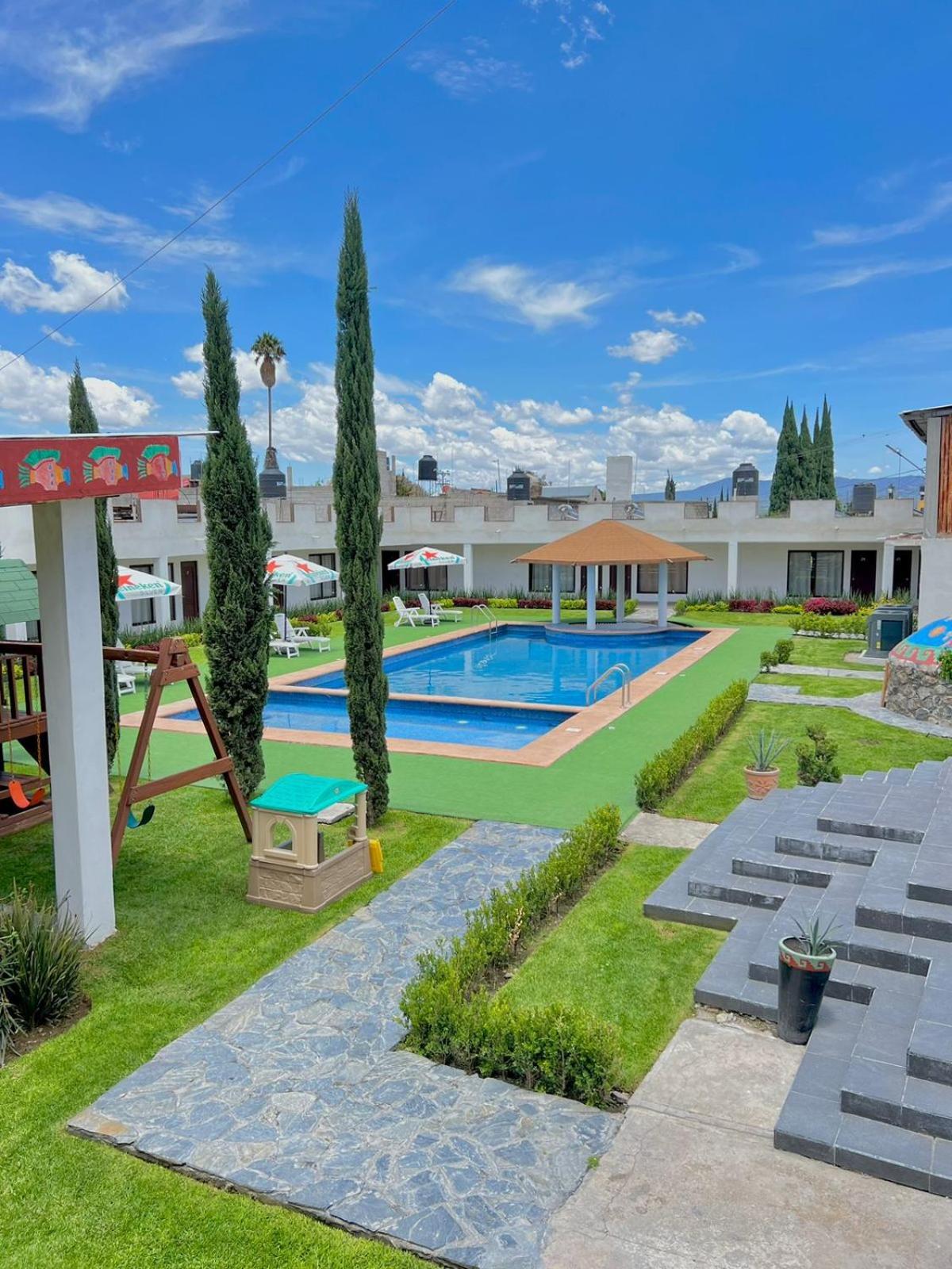 San Martín de las Pirámides Hotel El Jaguar מראה חיצוני תמונה